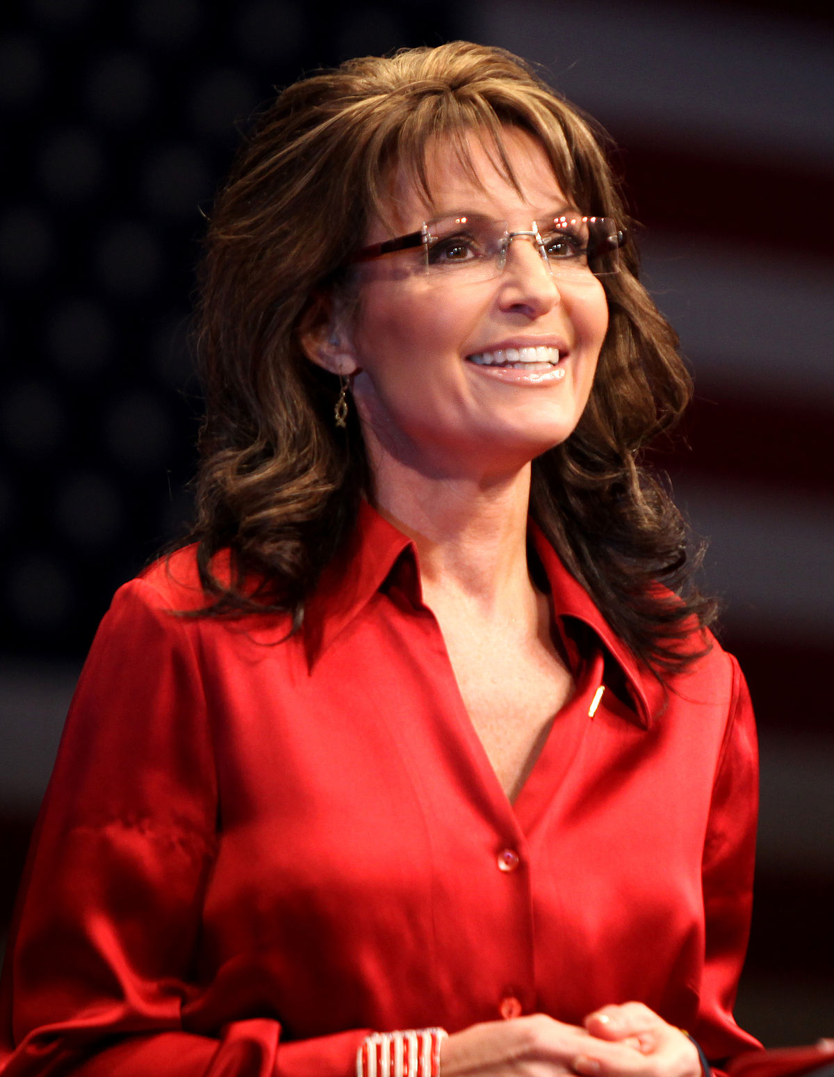 Alaska Governor Sarah Palin campaigns at the Richmond Inte 